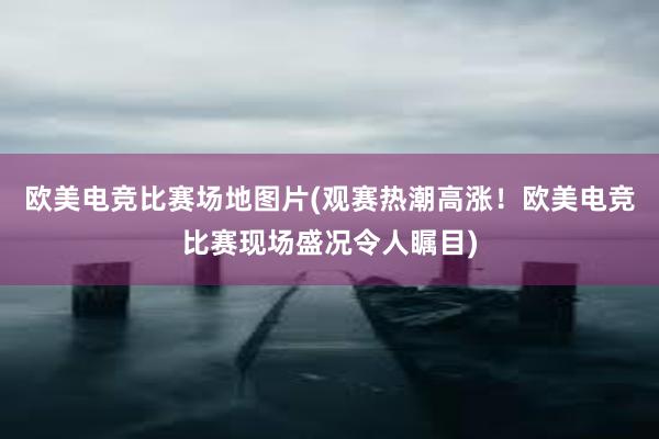 欧美电竞比赛场地图片(观赛热潮高涨！欧美电竞比赛现场盛况令人瞩目)