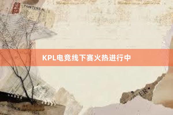 KPL电竞线下赛火热进行中