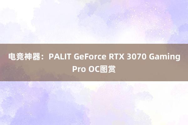 电竞神器：PALIT GeForce RTX 3070 GamingPro OC图赏